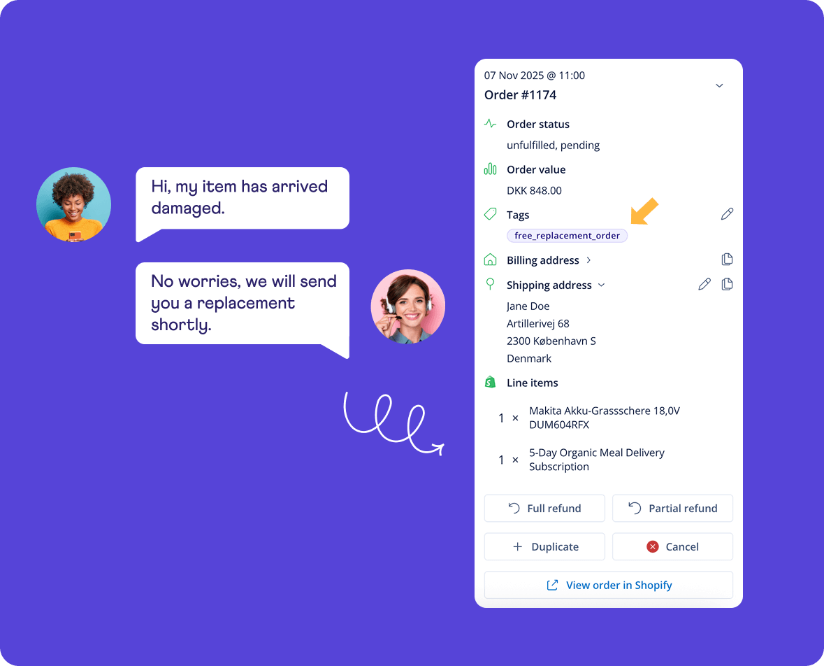 Real-time sync between teams
